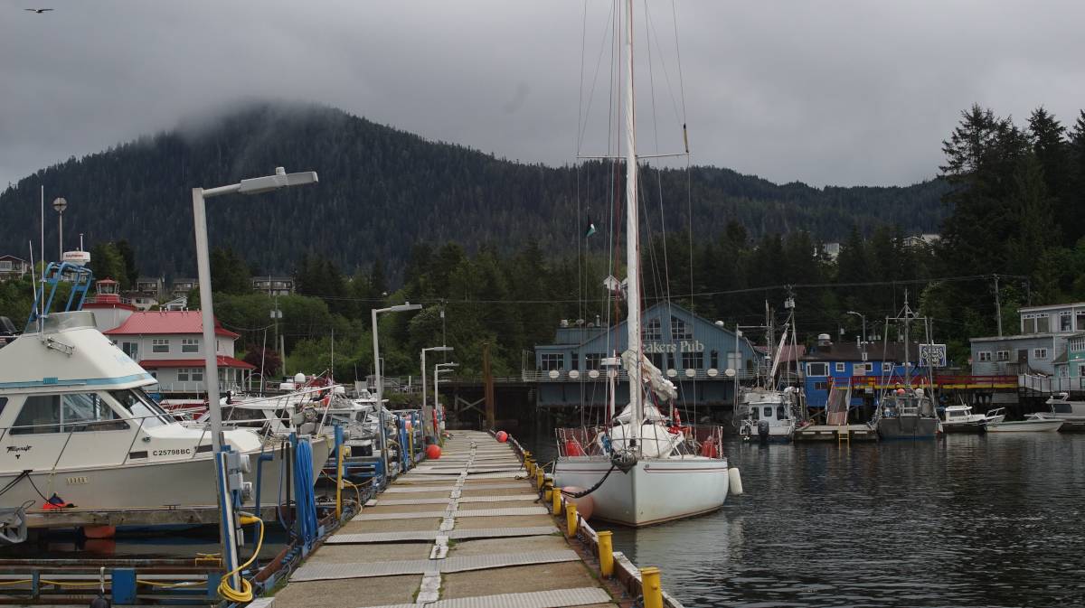 Pino moored at the PRRYC dock