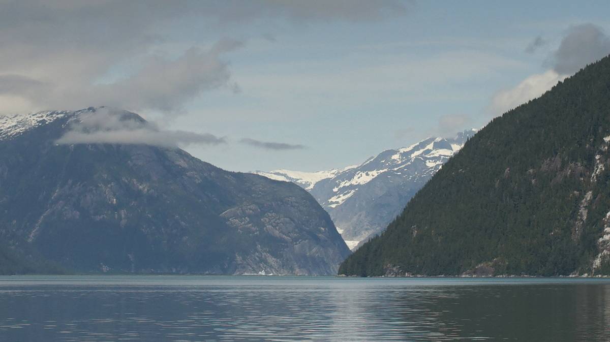 a look at the receding baird glacier from afar