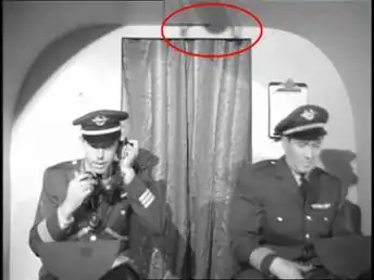 Oh, I'm being followed by a boom shadow...