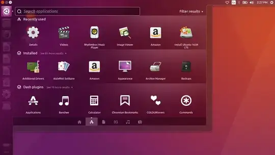 Unity 7.4 on Ubuntu 16.04LTS