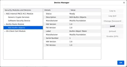 Firefox default PKCS-11