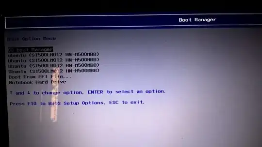 BIOS Boot Manager