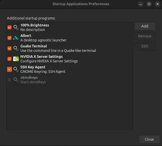Startup Applications