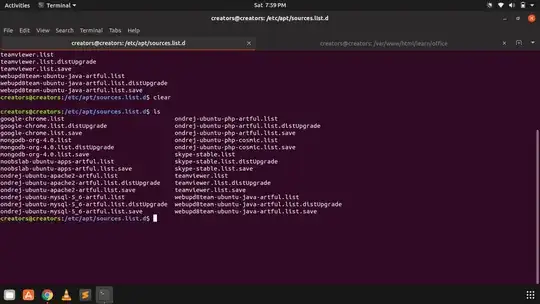 Content List of my /etc/apt/sources.list.d/