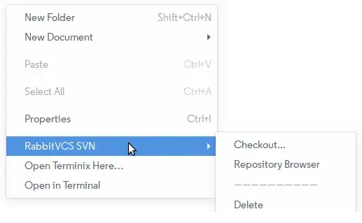 After disabling Git and HG