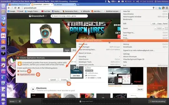 Create Application Shortcut