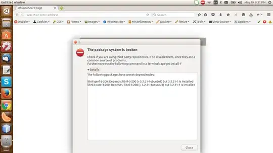 Then following pop-up appeared.