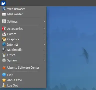 Xfce Application Menu