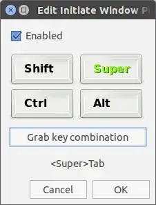 Edit Initiate Window Picker