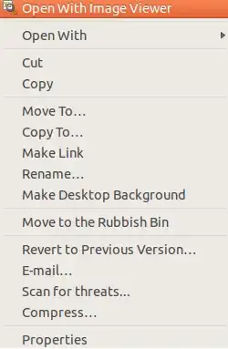 Image Viewer Right-click