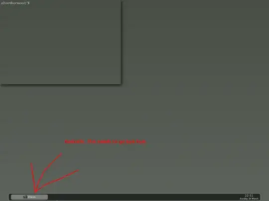 Screenshot of issue.