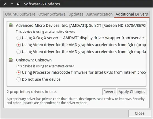 List of available drivers