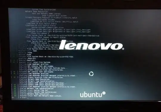 Booting ubuntu