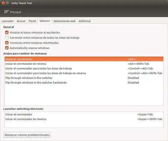 Step 2: Change. I use "Alt+c" is more comfortable for me.