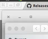 Example of different buttons