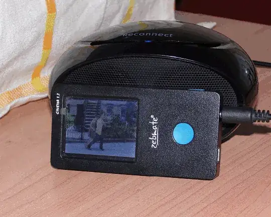 Animation showing AMV file playing in a cheap Chinese MP4 player