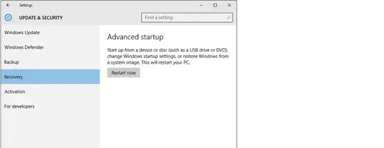 Advanced startup enter image description here
