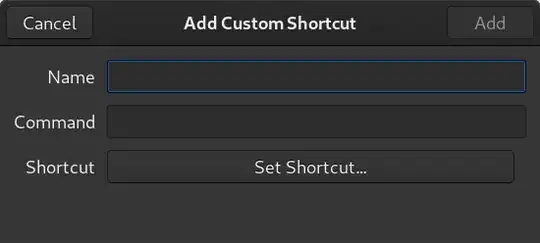 Add Custom Shortcut