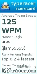 Typeracer flair