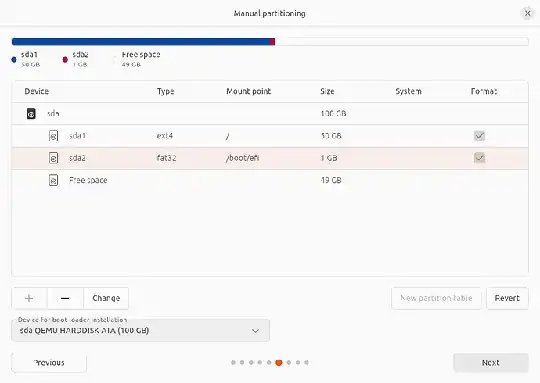 Install screenshot from the online instructions (NOT MINE)