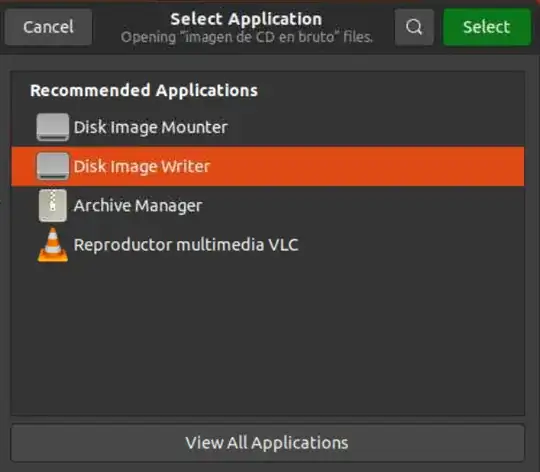 Open with Disk Image Writer.