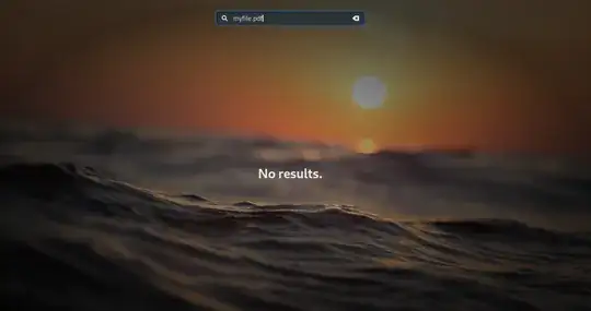 unable to find myfile.pdf located on NTFS drive