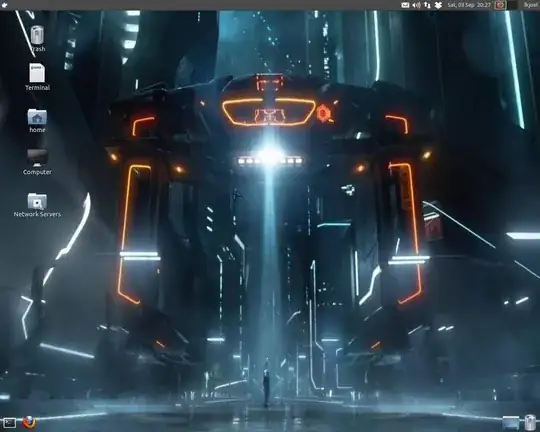 XFCE4 Dock Screenshot