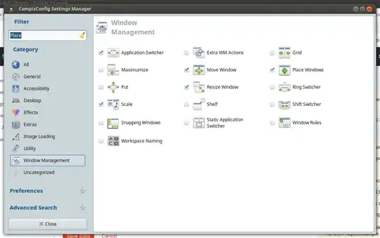 screenshot of CCSM - Window Management
