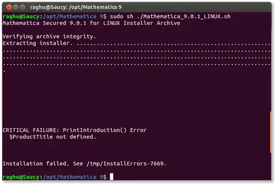 Mathematica Installation Problem