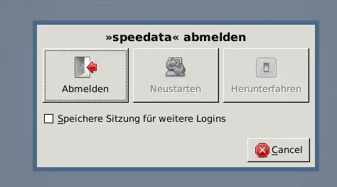 reboot and halt are gray/not clickable
