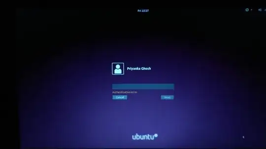 Authentication Error