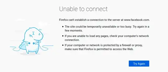 Firefox Error Screen