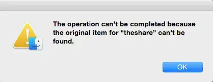 Finder error message