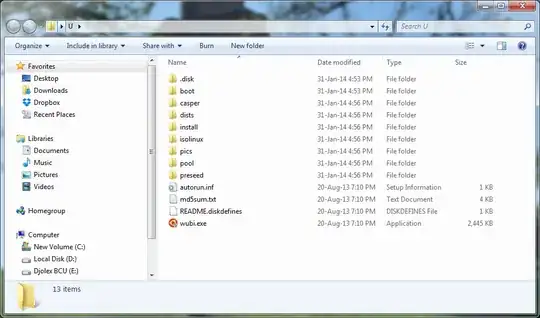 Screenshot of Wubi folder