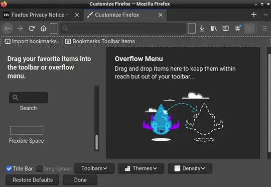Firefox Title bar checkbox