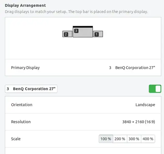you can see the side-by-side discrepancy
