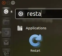 restart button