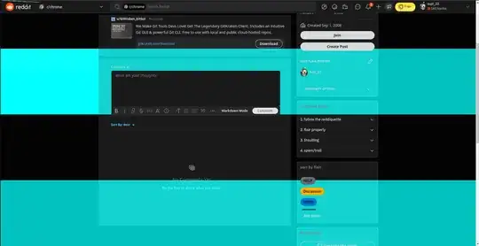 When trying to post on Reddit