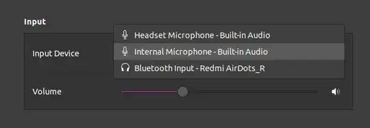 audio input sources
