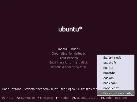 Free software only option
