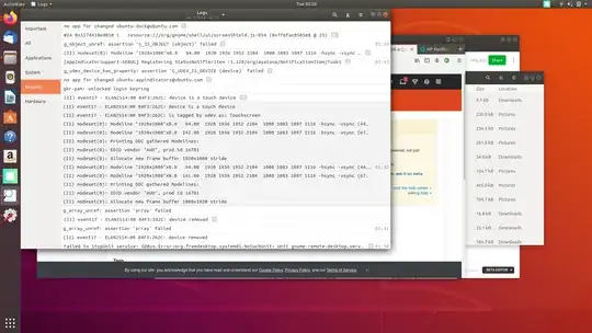 unknown device in security log
