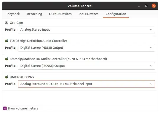 Analog Surround 4.0 Output + Multichannel Input