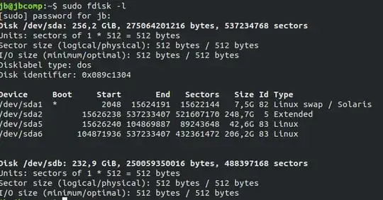 boot/hard drive configuration