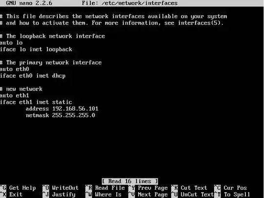 /etc/network/interfaces content