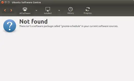 Ubuntu Software Center: Schedule error