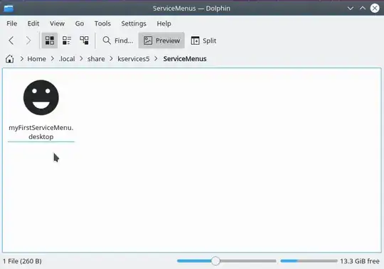 Image: a servicemenu at the right place.