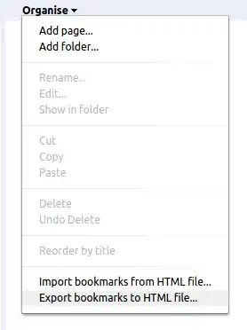 Old Google Chrome Bookmarks