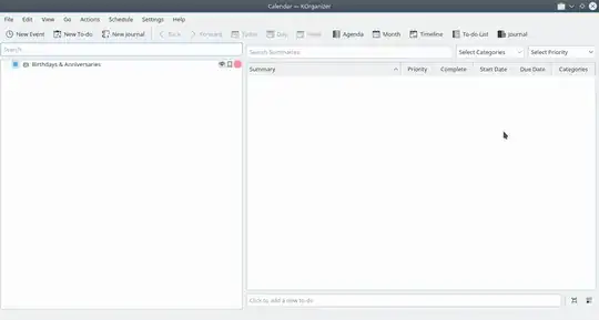 No Personal Calendar