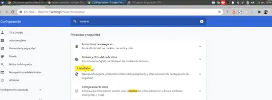 screenshot with google-chrome maxmized