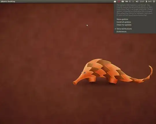 Red Warning Triangle in my notification bar